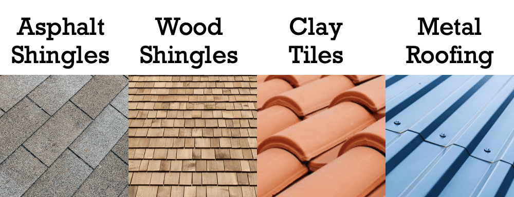 roof covering types